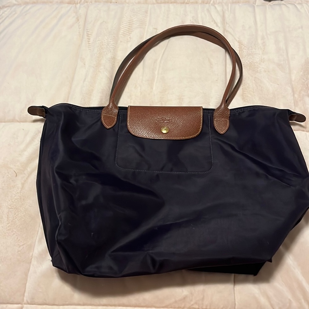 Dark Purple Longchamp bag